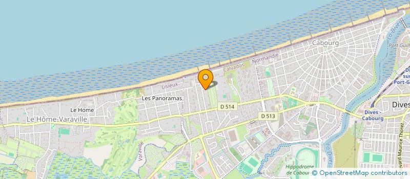 localisation de l'entreprise INDIVISION CABOURG  CABOURG