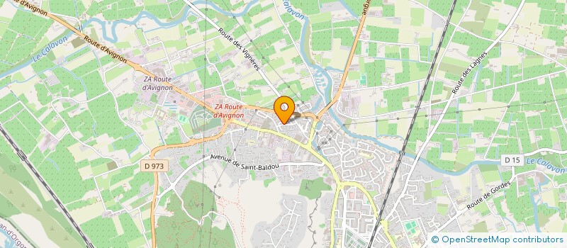 localisation de l'entreprise INDIVISION CABRIER YVAN ET CHRISTOPHE  CAVAILLON