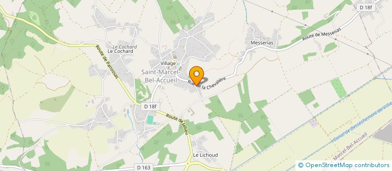 localisation de l'entreprise INDIVISION CACIOPPOLA ENGRAND  SAINT-MARCEL-BEL-ACCUEIL