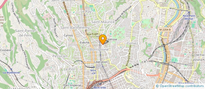 localisation de l'entreprise INDIVISION CADARS-LACROIX à NICE