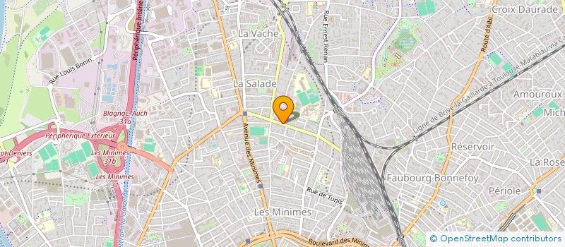 localisation de l'entreprise INDIVISION CAFARELLI COLOMBIES à TOULOUSE