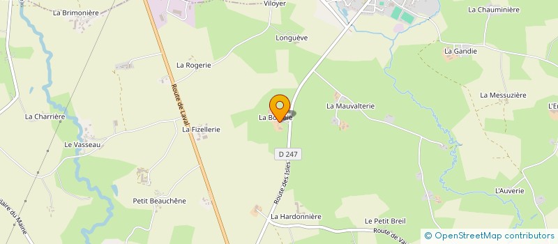 localisation de l'entreprise INDIVISION CAILLERE à MONTENAY