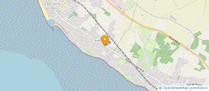 localisation de l'entreprise INDIVISION CAILLET  LA BERNERIE-EN-RETZ