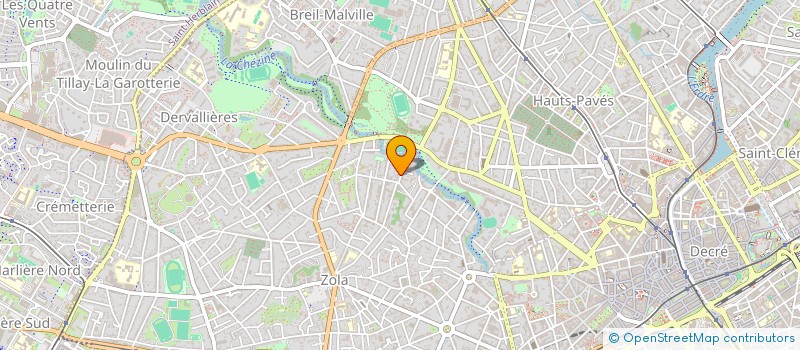 localisation de l'entreprise INDIVISION CAILLETEAU  NANTES