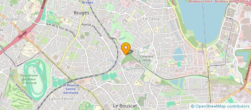 localisation de l'entreprise INDIVISION CAILLIAU & PAIN à BRUGES