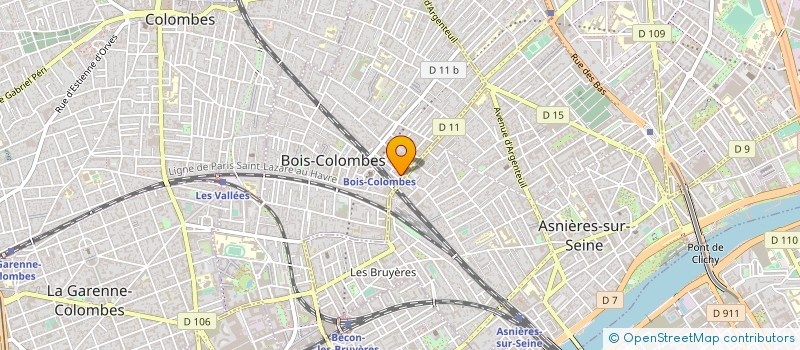 localisation de l'entreprise INDIVISION CAILLOL à BOIS-COLOMBES