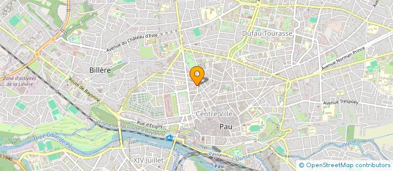 localisation de l'entreprise INDIVISION CAISSA à PAU