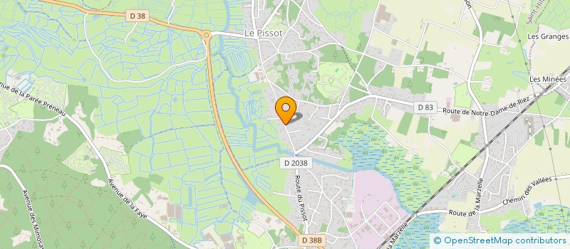 localisation de l'entreprise INDIVISION CAIVEAU-DUPONT à SAINT-HILAIRE-DE-RIEZ