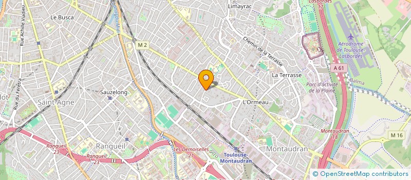 localisation de l'entreprise INDIVISION CALASTRENC  TOULOUSE