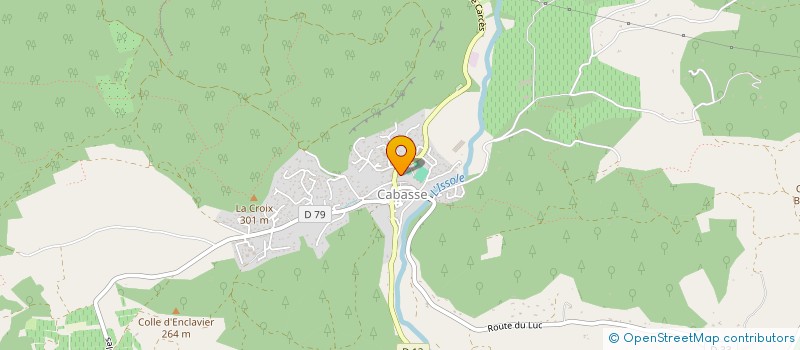 localisation de l'entreprise INDIVISION CALMES  CABASSE