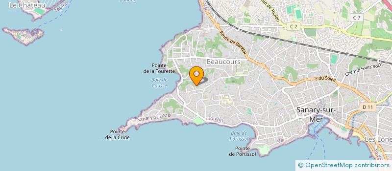 localisation de l'entreprise INDIVISION CAMILLE ET MARGAUX BRETIGNIERE à SANARY-SUR-MER