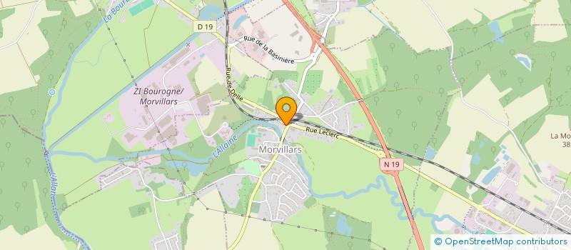 localisation de l'entreprise INDIVISION CAMOZZI GILLES RENAUD ARLETTE  MORVILLARS