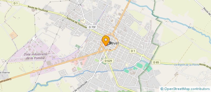 localisation de l'entreprise INDIVISION CAMPARA  REVEL