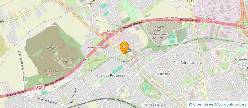 localisation de l'entreprise INDIVISION CAMUS  LOOS-EN-GOHELLE