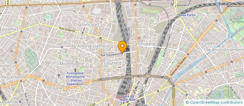 localisation de l'entreprise INDIVISION CAMUS CHARTIER  PARIS