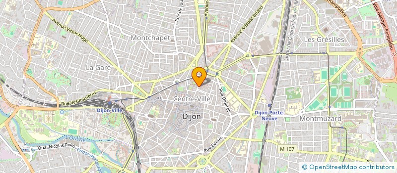 localisation de l'entreprise INDIVISION CANDON à DIJON