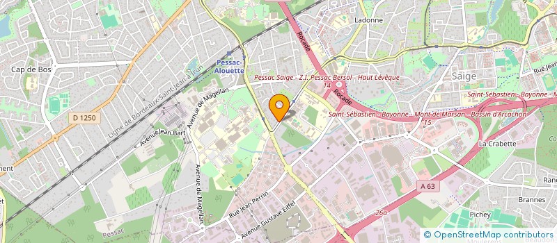 localisation de l'entreprise INDIVISION CANEJAN à PESSAC