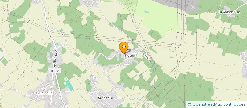 localisation de l'entreprise INDIVISION CANIVET  GUERVILLE