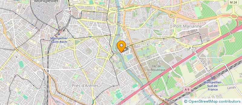 localisation de l'entreprise INDIVISION CANNENPASSE-RIFFARD à MONTPELLIER
