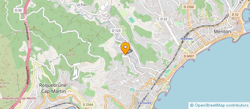 localisation de l'entreprise INDIVISION CANON à ROQUEBRUNE-CAP-MARTIN