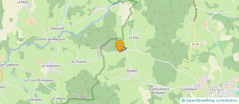 localisation de l'entreprise INDIVISION CANONNIER  SAINT-GENEST-MALIFAUX