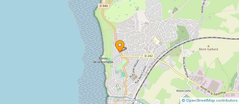 localisation de l'entreprise INDIVISION CANTINEAUX BERCKMANS  WIMEREUX
