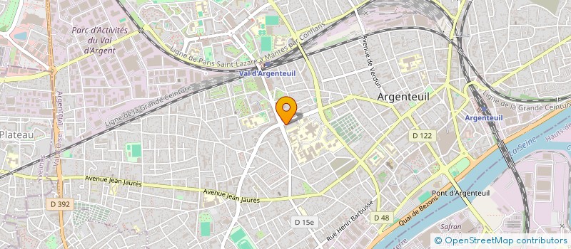 localisation de l'entreprise INDIVISION CANTO MARIE  ARGENTEUIL