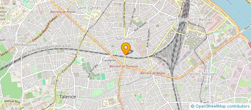 localisation de l'entreprise INDIVISION CAPDEPONT ANNE-MARIE MIREIL à BORDEAUX