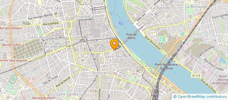 localisation de l'entreprise INDIVISION CAPDEVIELLE à BORDEAUX