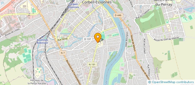 localisation de l'entreprise INDIVISION CAPERAA GOUSSE à CORBEIL-ESSONNES