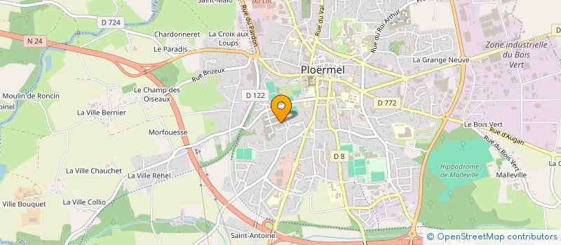 localisation de l'entreprise INDIVISION CAPITAINE  PLOERMEL