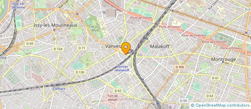 localisation de l'entreprise INDIVISION CAPRA SUCCESSION  VANVES