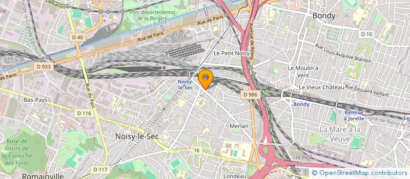 localisation de l'entreprise INDIVISION CAPRON-CLAVEL à NOISY-LE-SEC