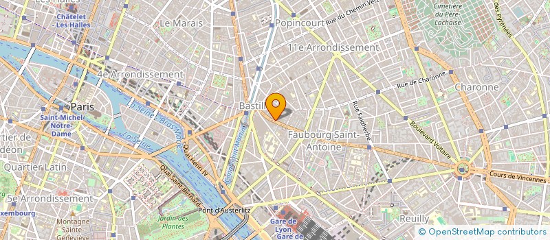 localisation de l'entreprise INDIVISION CAPUS  PARIS