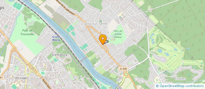 localisation de l'entreprise INDIVISION CARAMELLE ROBERT à SOISY-SUR-SEINE