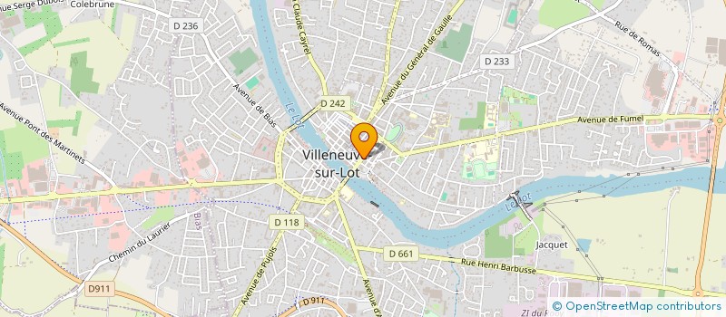 localisation de l'entreprise INDIVISION CARCY  VILLENEUVE-SUR-LOT