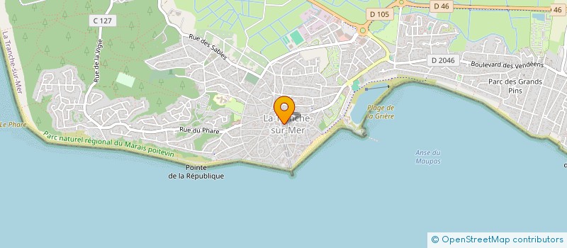 localisation de l'entreprise INDIVISION CARDAMONE à LA TRANCHE-SUR-MER