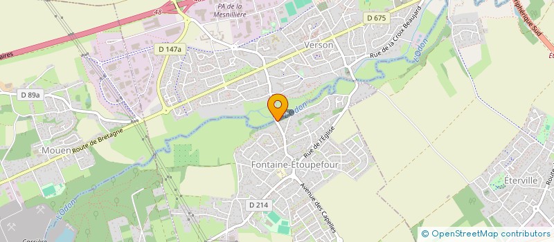 localisation de l'entreprise INDIVISION CARDILE-LOLIA  FONTAINE-ETOUPEFOUR