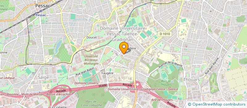 localisation de l'entreprise INDIVISION CARDINAULT à PESSAC