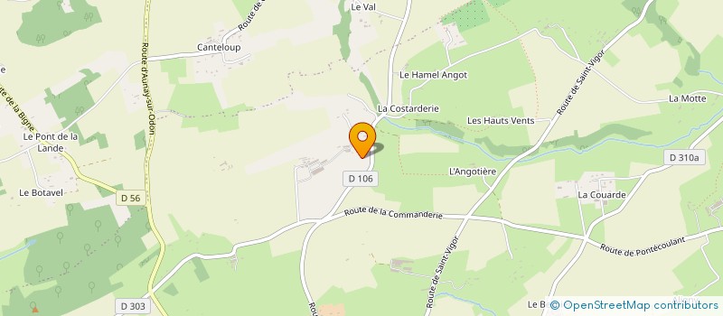 localisation de l'entreprise INDIVISION CARDINET/ENEL  TERRES DE DRUANCE