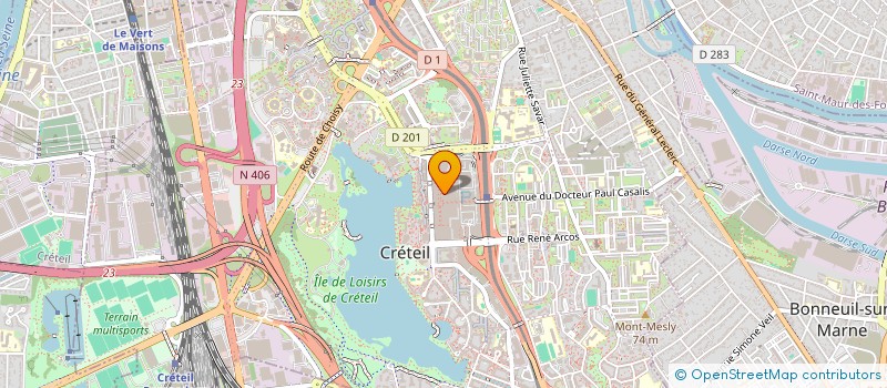 localisation de l'entreprise INDIVISION CARDONE  CRETEIL