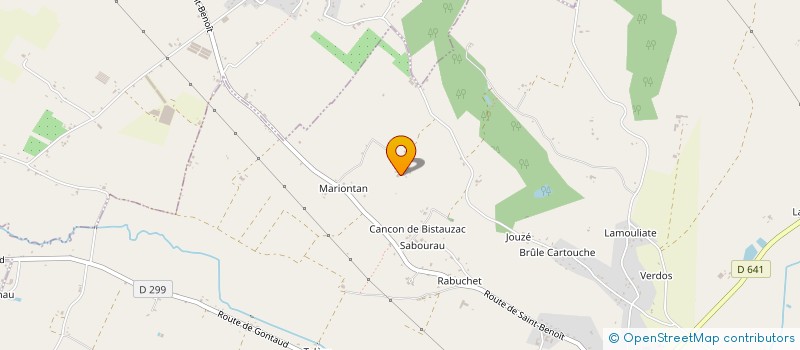 localisation de l'entreprise INDIVISION CARESMEL  GONTAUD-DE-NOGARET