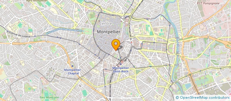 localisation de l'entreprise INDIVISION CARLIER BRUN NICOLAS à MONTPELLIER