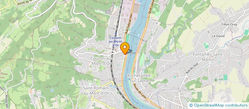 localisation de l'entreprise INDIVISION CARLINO BANSAC  COUZON-AU-MONT-D'OR