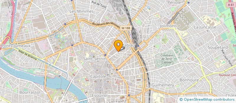 localisation de l'entreprise INDIVISION CARNIEL à TOULOUSE