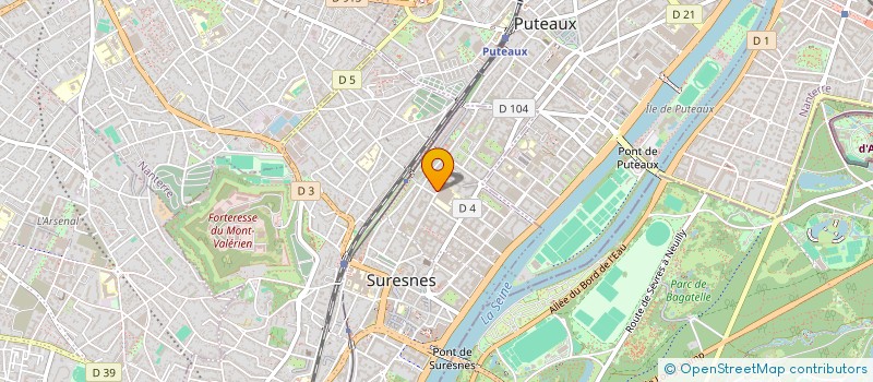 localisation de l'entreprise INDIVISION CARNOT à SURESNES