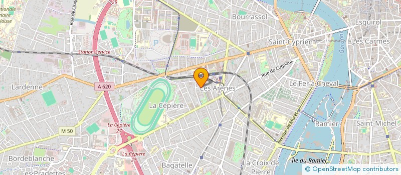 localisation de l'entreprise INDIVISION CARNUS TOBAJAS à TOULOUSE