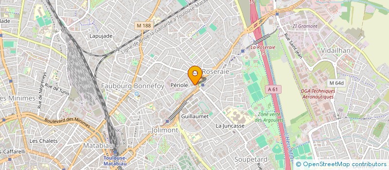 localisation de l'entreprise INDIVISION CARO NICOLAS  TOULOUSE