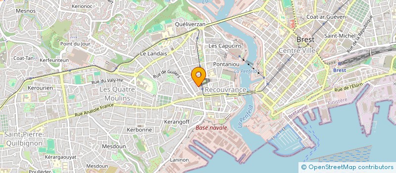 localisation de l'entreprise INDIVISION CAROFF-SAMZUN à BREST