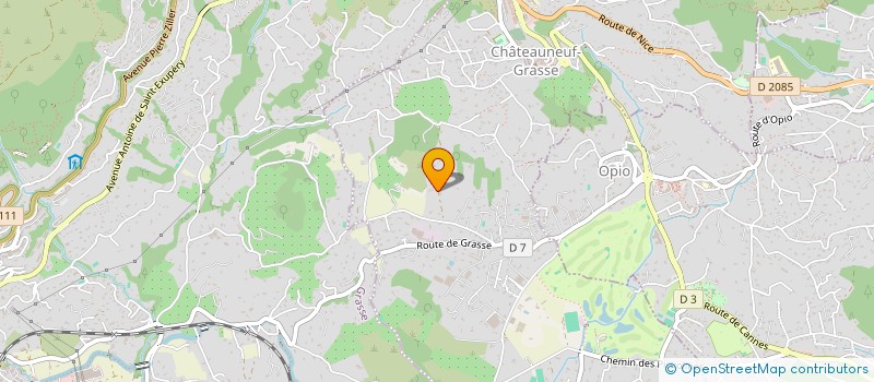 localisation de l'entreprise INDIVISION CARON  CHATEAUNEUF-GRASSE